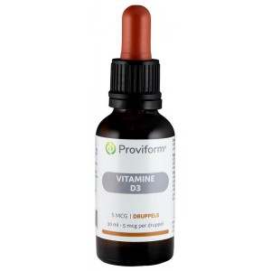Vitamine D3 5 mcg druppels Proviform 30ml