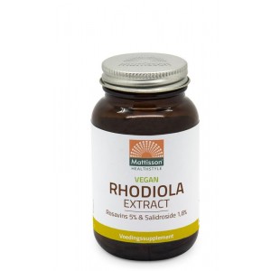 Rhodiola extract 5% Mattisson2