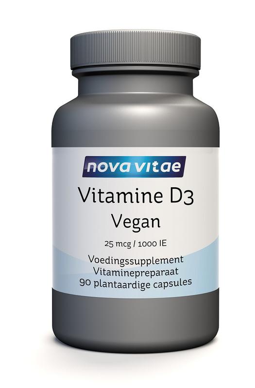 Nova Vitae Vitamine D3 Vegan
