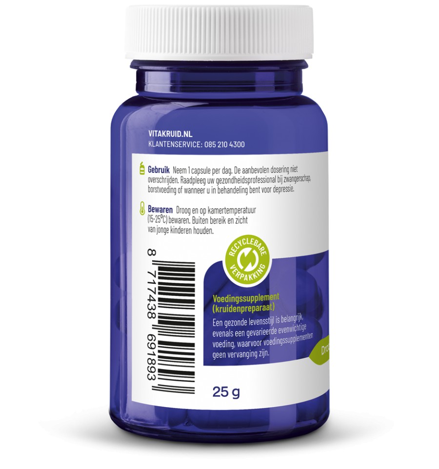 Vitakruid Saffraan 28mg & Bioperine1 Vitakruid Saffraan 28mg & Bioperine2