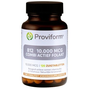 Proviform Vitamine B12 10.000mcg combi actief folaat2