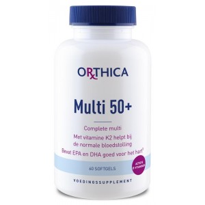 Multi 50+ softgels Orthica 60sft
