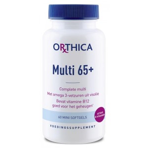 Multi 65+ softgels Orthica 60sft