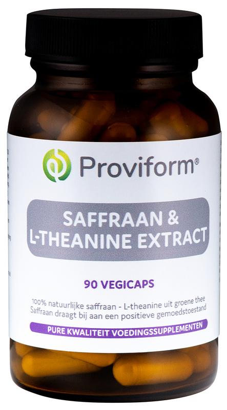Proviform Saffraan 30mg active & theanine extract 90