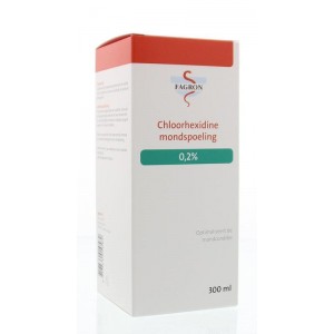 Chloorhexidine mondspoeling 0.2% Fagron 300ml