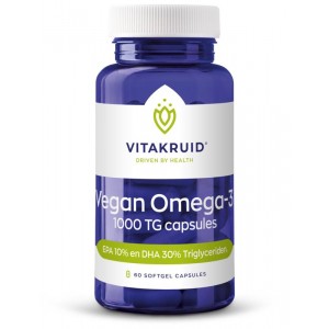vegan omega 3 1000 tg Vitakruid 60sft