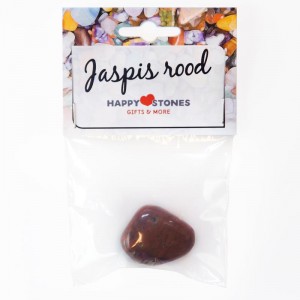 Happy Stones jaspisrood Happy Stones 1st