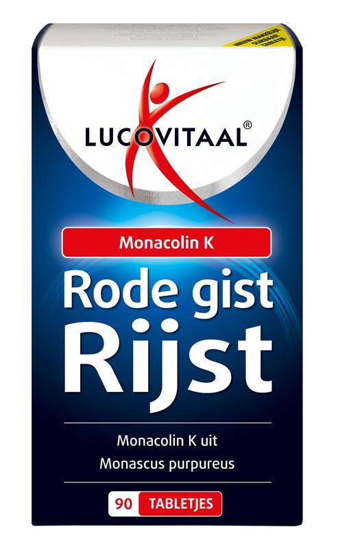 Lucovitaal rode gist rijst pk Lucovitaal 90tb
