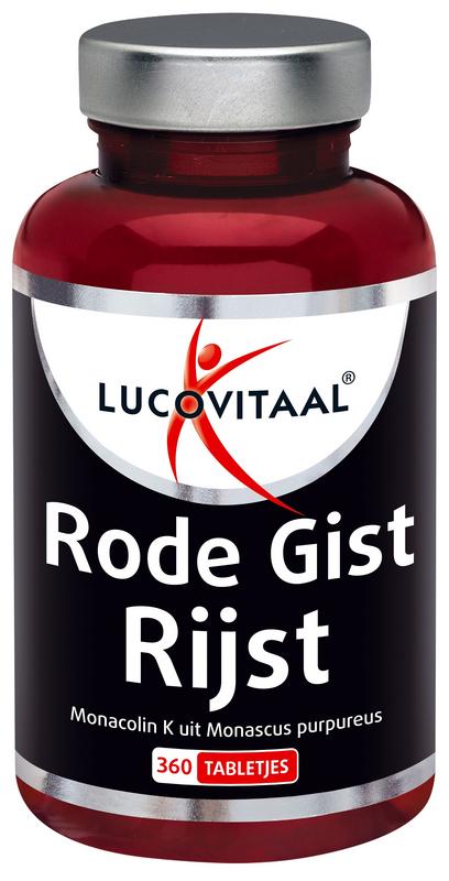 Lucovitaal rode gist rijst pk Lucovitaal 360tb
