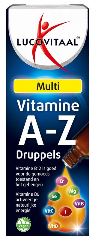 Lucovitaal multi a-z druppels Lucovitaal 50ml