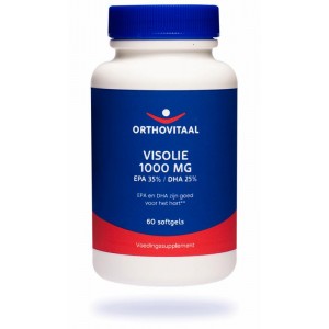 Visolie 1000 mg EPA 35% DHA 25% Orthovitaal 60sft
