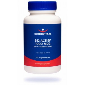 B12 Actief 1000 mcg Orthovitaal 120zt