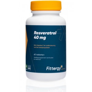 Resveratrol 40mg Fittergy 60tb