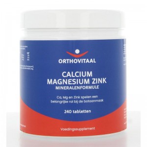 Calcium magnesium zink Orthovitaal 240tb