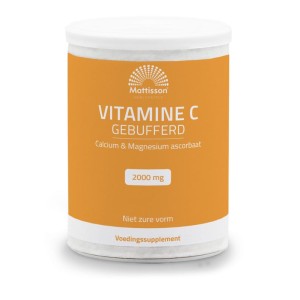 Mattisson Vitamine C gebufferd Calcium & Magnesium ascorbaat