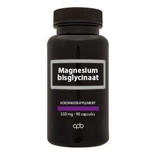 Magnesium bisglycinaat potje voorkant