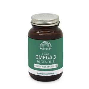 Mattisson Vegan Omega 3 Algenolie dha epa