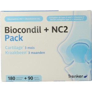 Trenker Biocondil 180 tabs + NC2 90 caps pack
