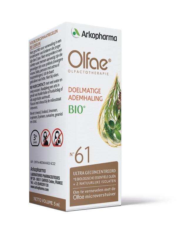 Bio 61 Doelmatige ademhaling Olfae 5ml