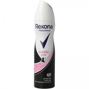 Deodorant spray invisible pure Rexona 150ml