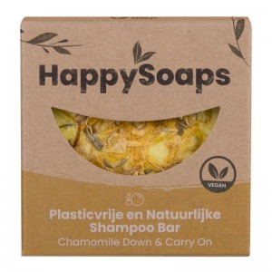 Shampoo bar chamomile down & carry on Happysoaps 70g