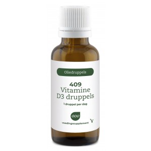 AOV 409 Vitamine D3 druppels 25mcg