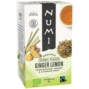 Green tea ginger lemon bio Numi 18bui