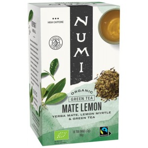 Green tea mate lemon bio Numi 18bui
