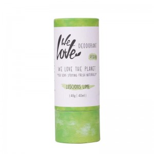 100% Natural deodorant stick luscious lime We Love 48g