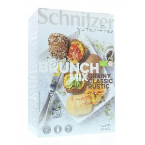 Brunch mix broodjes 2 x 4 stuks bio Schnitzer 200g