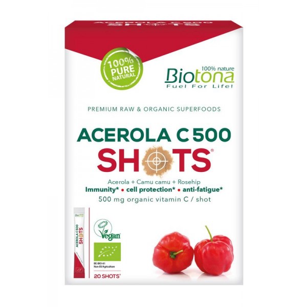 Acerola C 500 shots 2.2 gram bio Biotona 20st