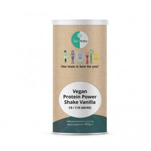 Protein power shake vanille vegan Go-Keto 400g