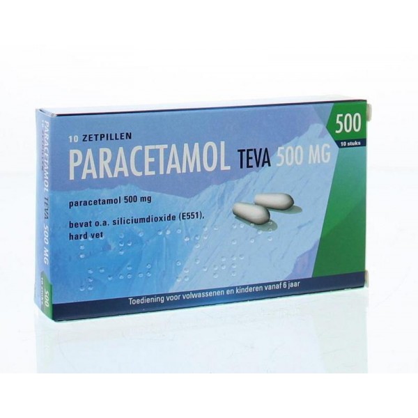 Paracetamol 500 mg Teva 10zp