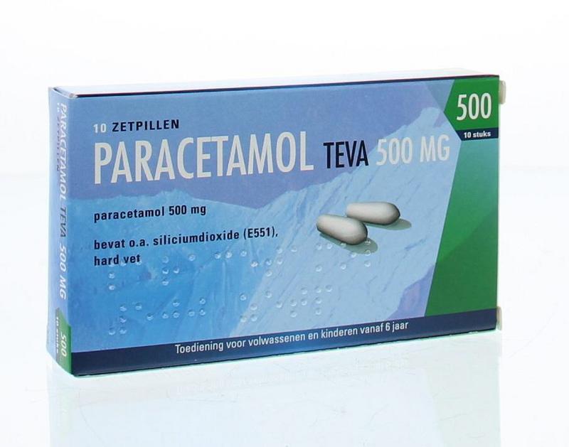 Paracetamol 500 mg Teva 10zp