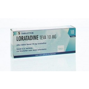 Loratadine 10 mg Teva 5tb