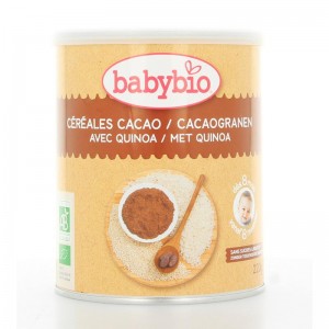 babygranen cacao 8 maand Babybio 220g