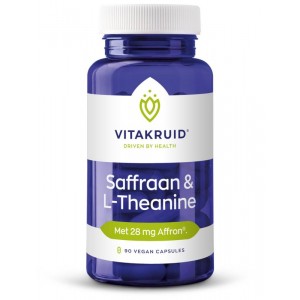 Vitakruid Saffraan 28mg & L-theanine