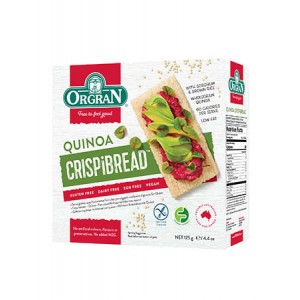Crispybread quinoa Orgran 125g