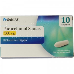 Paracetamol 500mg Sanias 10zp