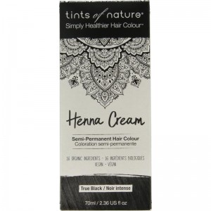 Henna cream black semi permanent Tints Of Nature 70ml