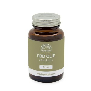 Mattisson cbd olie 50mg capsules