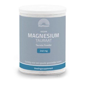 Mattisson Magnesium Tauraat poeder vegan