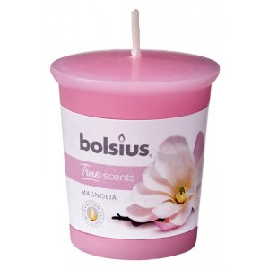 True Scents votive 53/45 rond magnolia Bolsius 1st
