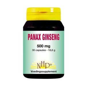 Panax ginseng 500 mg NHP 30ca