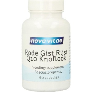Nova Vitae Rode gist rijst + Q10 + knoflook