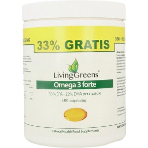 Livinggreens Omega 3 visolie forte voordeel