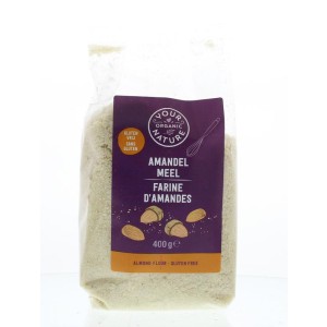 Amandelmeel bio Your Organic Nat 400g