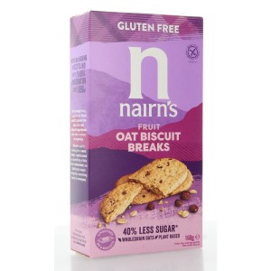 Biscuit breaks oats & fruit Nairns 160g
