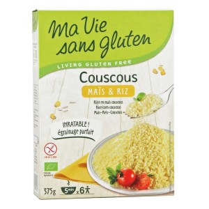 Couscous van mais & rijst glutenvrij bio Ma Vie Sans 375g