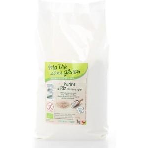 Rijstmeel halfvolkoren glutenvrij bio Ma Vie Sans 1000g